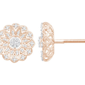 Verdant Glow Diamond Earring
