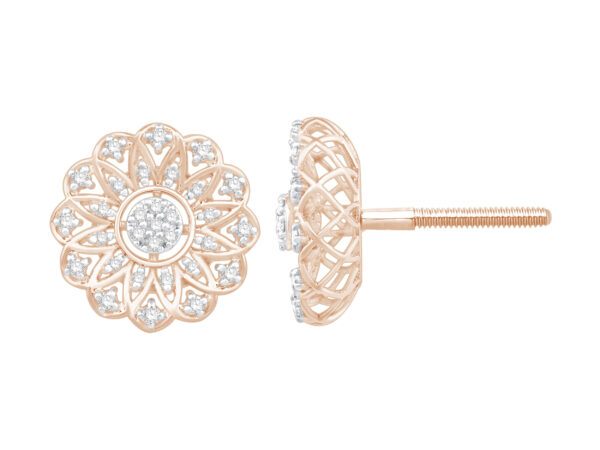 Verdant Glow Diamond Earring