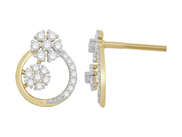Vibrance Unveiled Diamond Earring