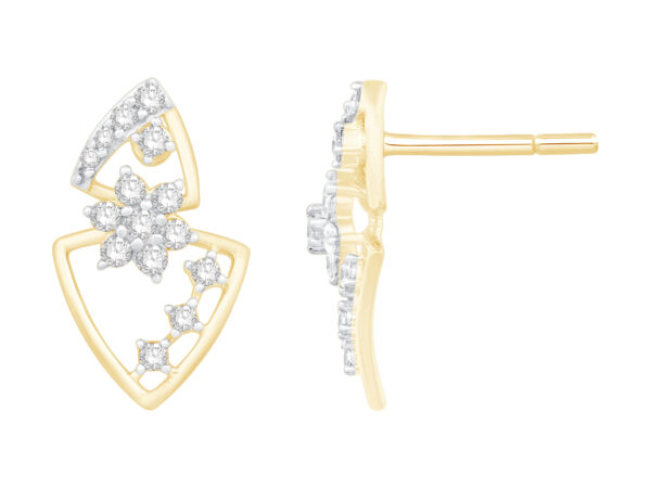 Vibrant Verdure Diamond Earring