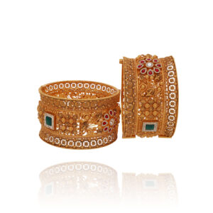 Vintage Vows Elegant Gold Bangles