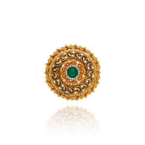 Wave Leaf Ring for Women