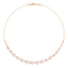 Whimsical Cascade Necklace Diamond Set