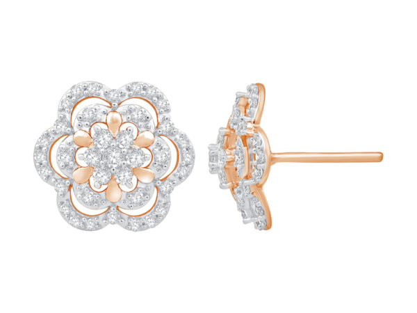 Whimsical Light Diamond Earring