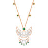 Whimsy in Radiance Diamond Pendant With Earring Set