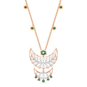 Whimsy in Radiance Diamond Pendant With Earring Set