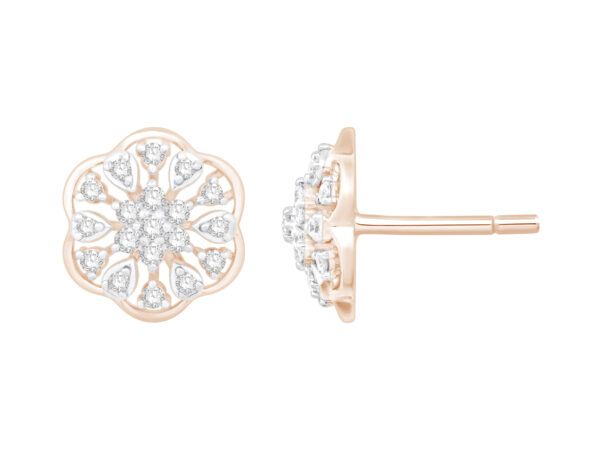 Whispering Diamond Earring