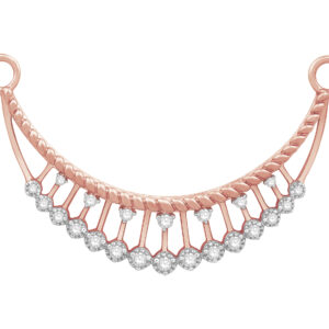 Whispering Diamond Tanmaniya  Mangalsutra