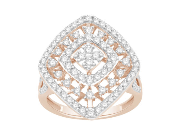Whispering Flora Diamond Ring