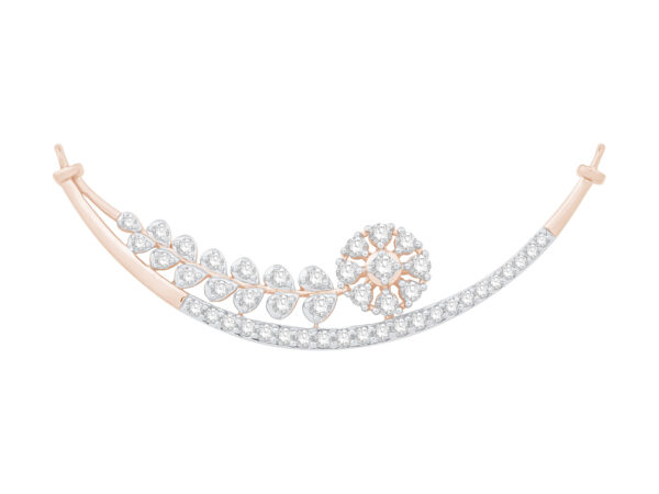 Whispers of Elegance Diamond Tanmaniya Mangalsutra