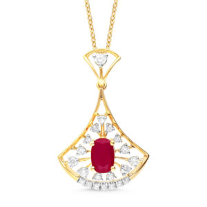Whispers of Light Diamond Pendant with Earring set