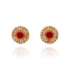 Zenith Shine Gold Tops Earrings for Women