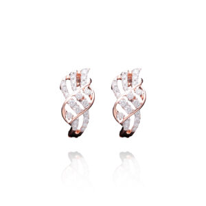 Circle of Light Diamond Hoop Earrings