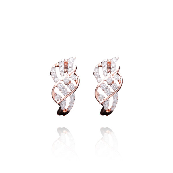 Circle of Light Diamond Hoop Earrings