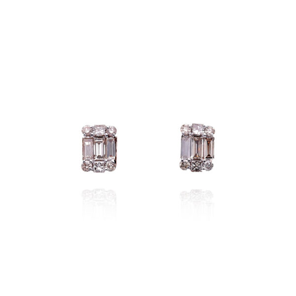 Forever Brilliant Diamond Tops Earrings