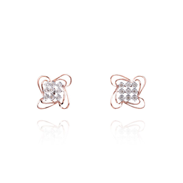 Glow Points Diamond Tops Earrings