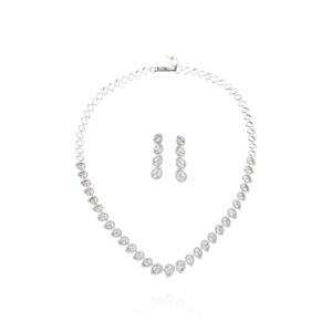 Forever in Shine Diamond Necklace Set
