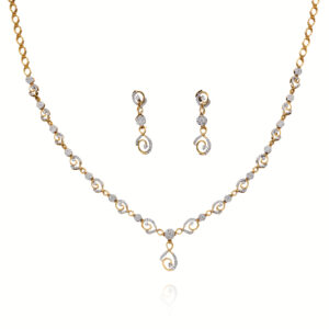 The Timeless Sparkle Diamond Necklace Set