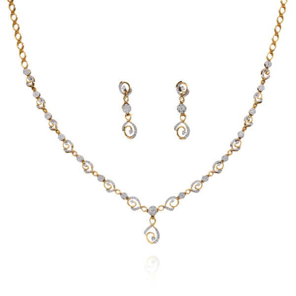 The Timeless Sparkle Diamond Necklace Set