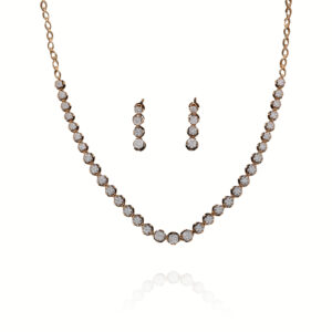 Forever in Shine Diamond Necklace Set