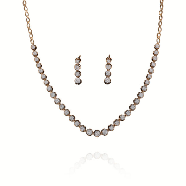 Forever in Shine Diamond Necklace Set