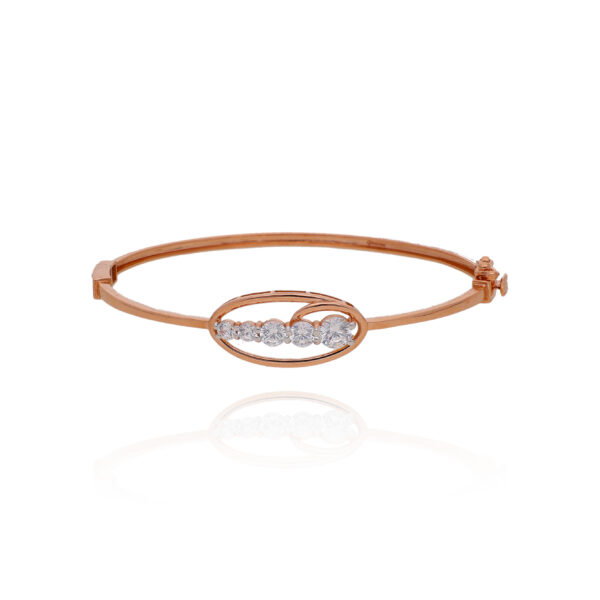 Sleek & Spark Gold Bracelet for Women