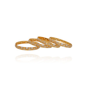 Machine Magic in Gold Bangles