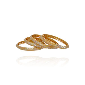 Precision Glam Gold Bangles