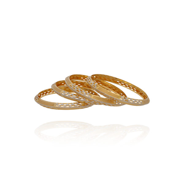 Precision Glam Gold Bangles
