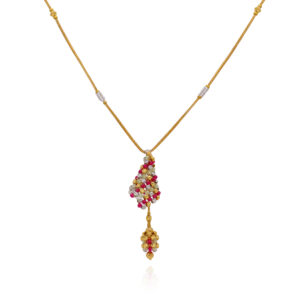 Sparks of Color Gold Chain for Women