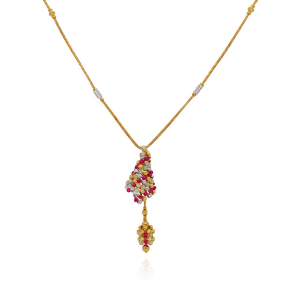 Sparks of Color Gold Chain for Women