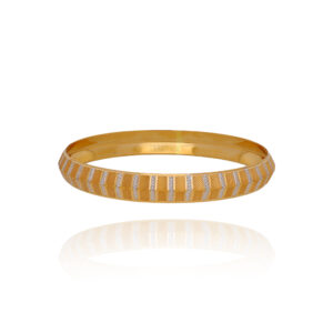 Forged in Precision Gold Kada for Men