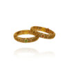Majestic Gleam Gold Bangles