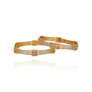 Gilded Glam Gold Bangles