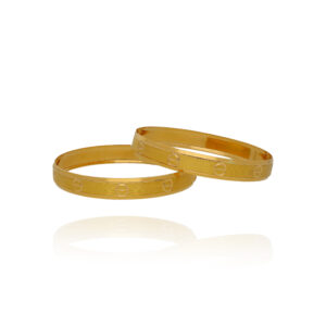 Circle of Light Gold Bangles