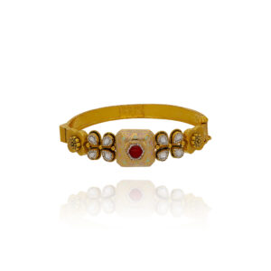 The Ruby Grace Gold Bracelet for Women