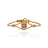 Urban Glimmer Gold Tennis Bracelet for Women