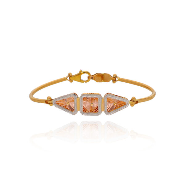 Gilded Gleam Gold Tennis Bracelet for Women