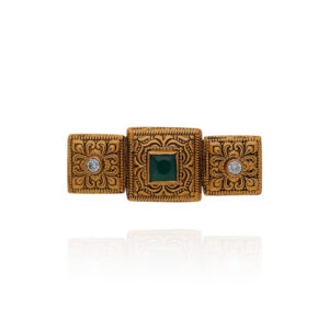 The Heritage Spark Gold Cocktail Ring