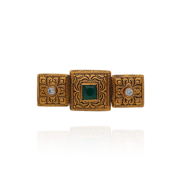 The Heritage Spark Gold Cocktail Ring