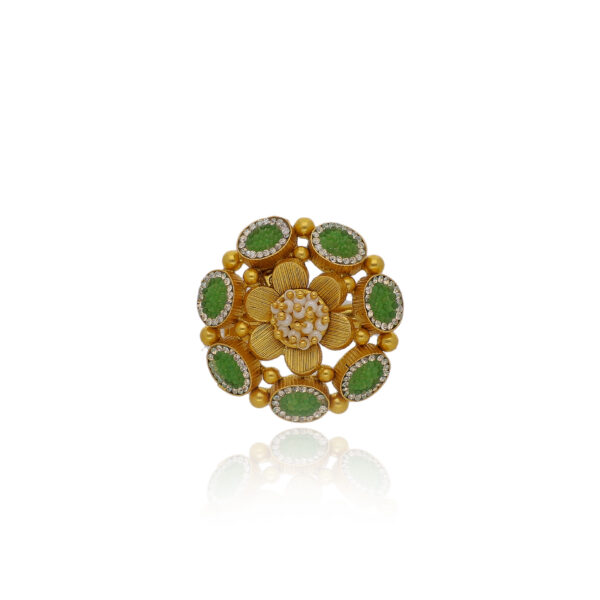 Royal Legacy Gold Cocktail Ring