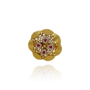 The Imperial Vault Gold Cocktail Ring