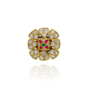 Treasures of Time Gold Cocktail Ring