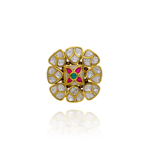Treasures of Time Gold Cocktail Ring