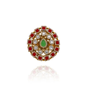 Royal Inheritance Gold Cocktail Ring