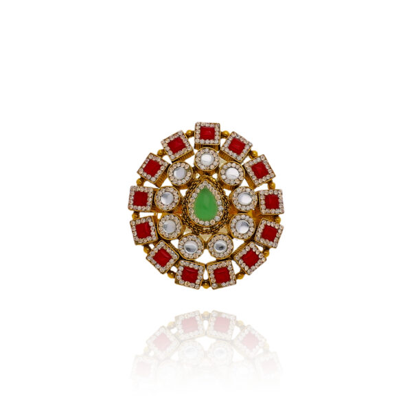 Royal Inheritance Gold Cocktail Ring