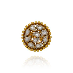 Celestial Heirloom Gold Cocktail Ring