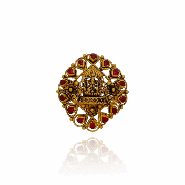 Sacred Spark Gold Cocktail Ring