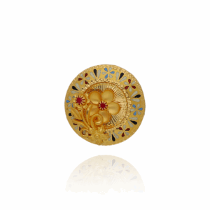 Orbit of Opulence Gold Cocktail Ring
