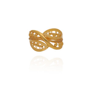 Cast in Elegance Gold Ring for Women
